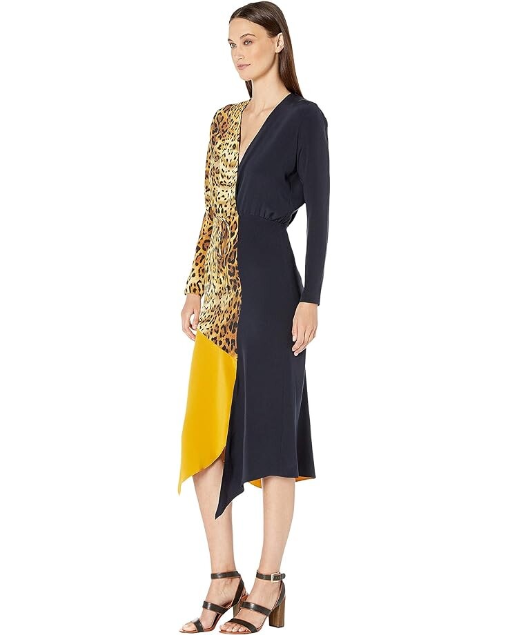 Платье Cushnie Color Block Long Sleeved Dress w/ Waist Tie, цвет Tan Leopard/Navy/Antique Gold
Платье Cushnie Color Block Long Sleeved Dress w/ Waist Tie, цвет Tan Leopard/Navy/Antique Gold