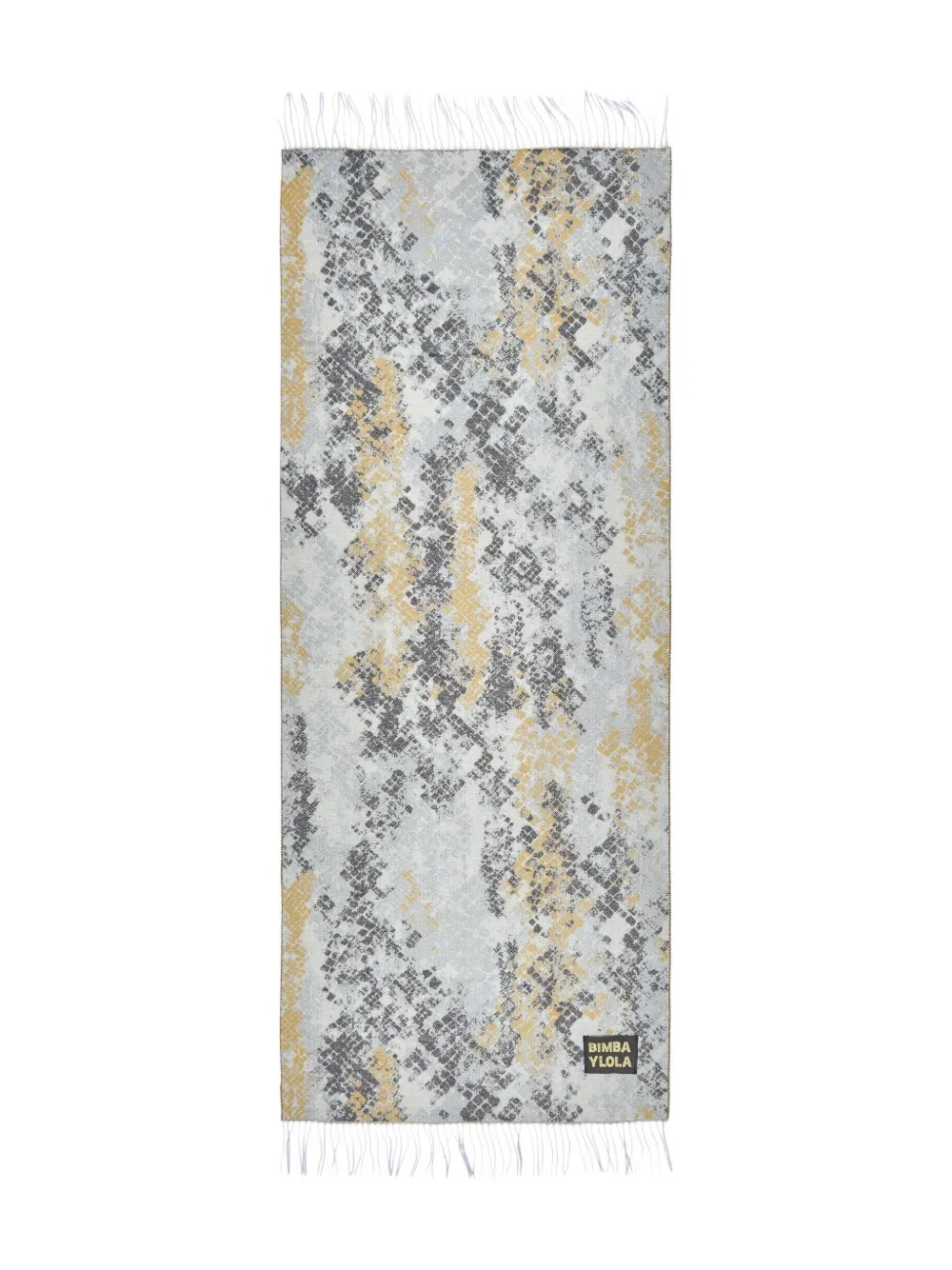 Шарф с бахромой и принтом Bimba Y Lola, серый
Шарф с бахромой и принтом Bimba Y Lola, серый