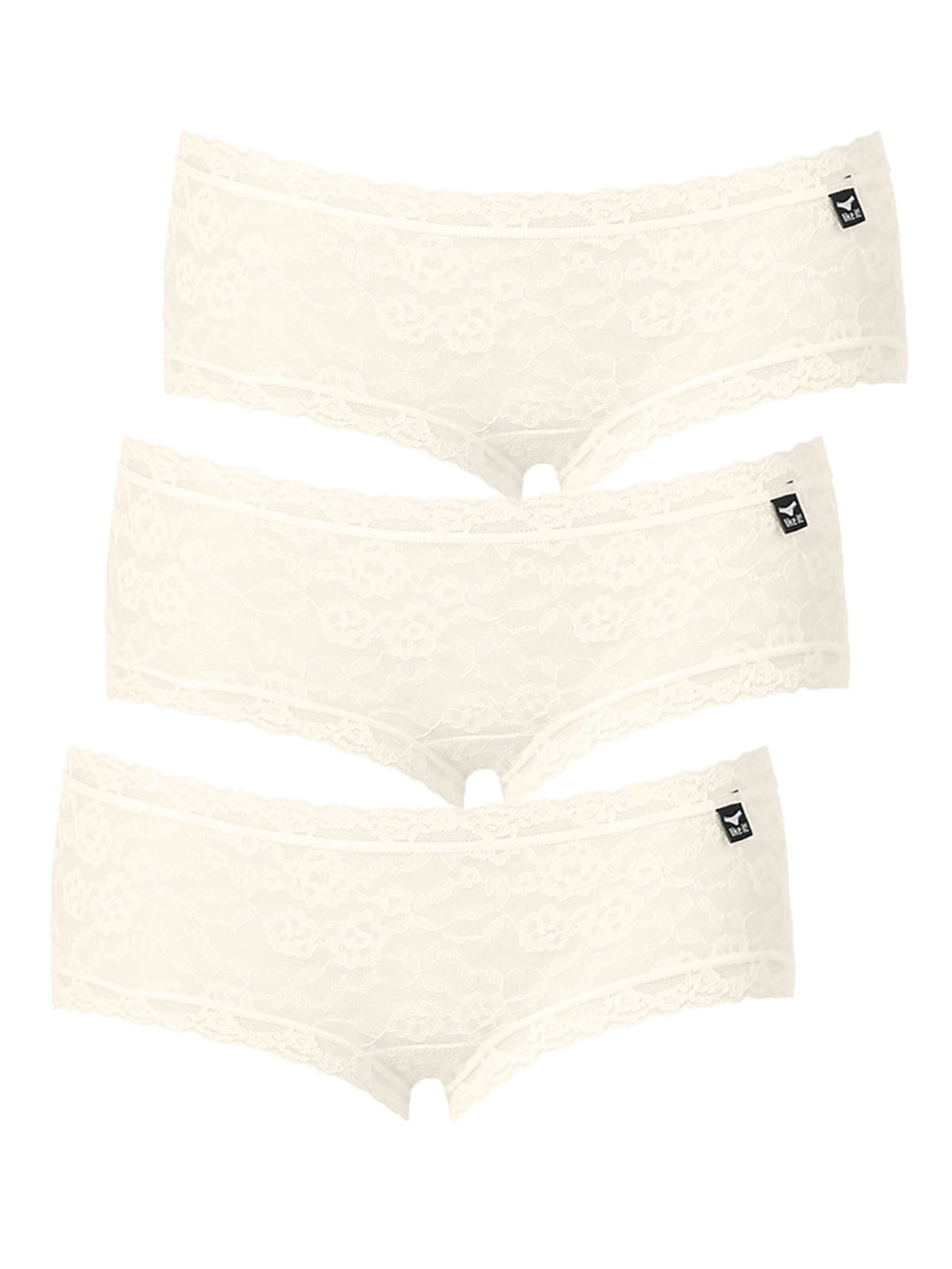 Like it! Трусы Boyshorts 'Lisa' в цвете Ivory
Like it! Трусы Boyshorts 'Lisa' в цвете Ivory
