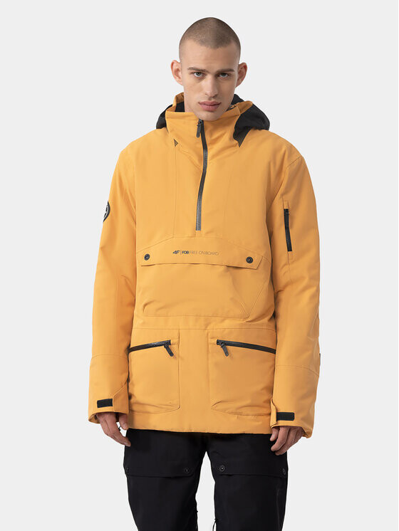 Сноубордическая куртка стандартной посадки 4F, оранжевый
Сноубордическая куртка стандартной посадки 4F, оранжевый