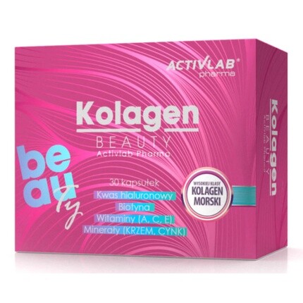 Activlab гидролизат морского коллагена с L-цистеином для женщин, 30 капсул