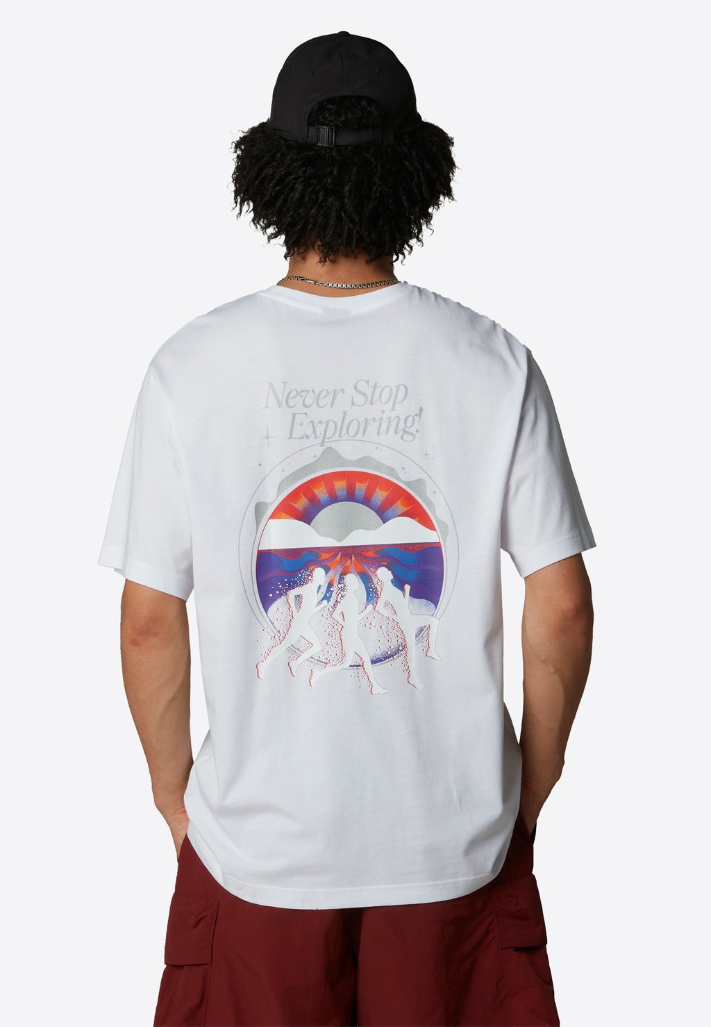 Футболка с принтом NEVER STOP The North Face, белый
Футболка с принтом NEVER STOP The North Face, белый