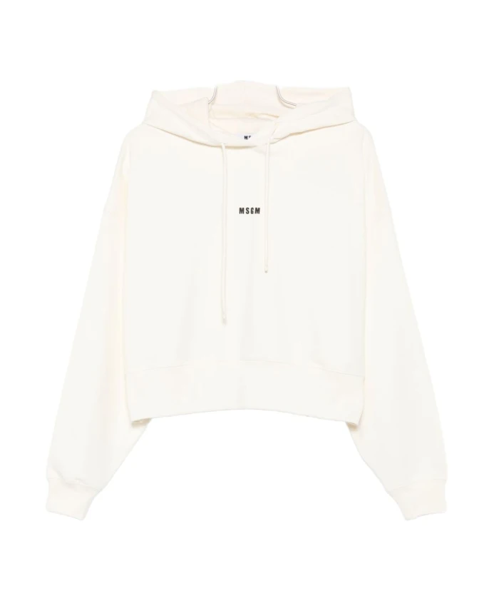 Худи с логотипом Msgm, белый
Худи с логотипом Msgm, белый