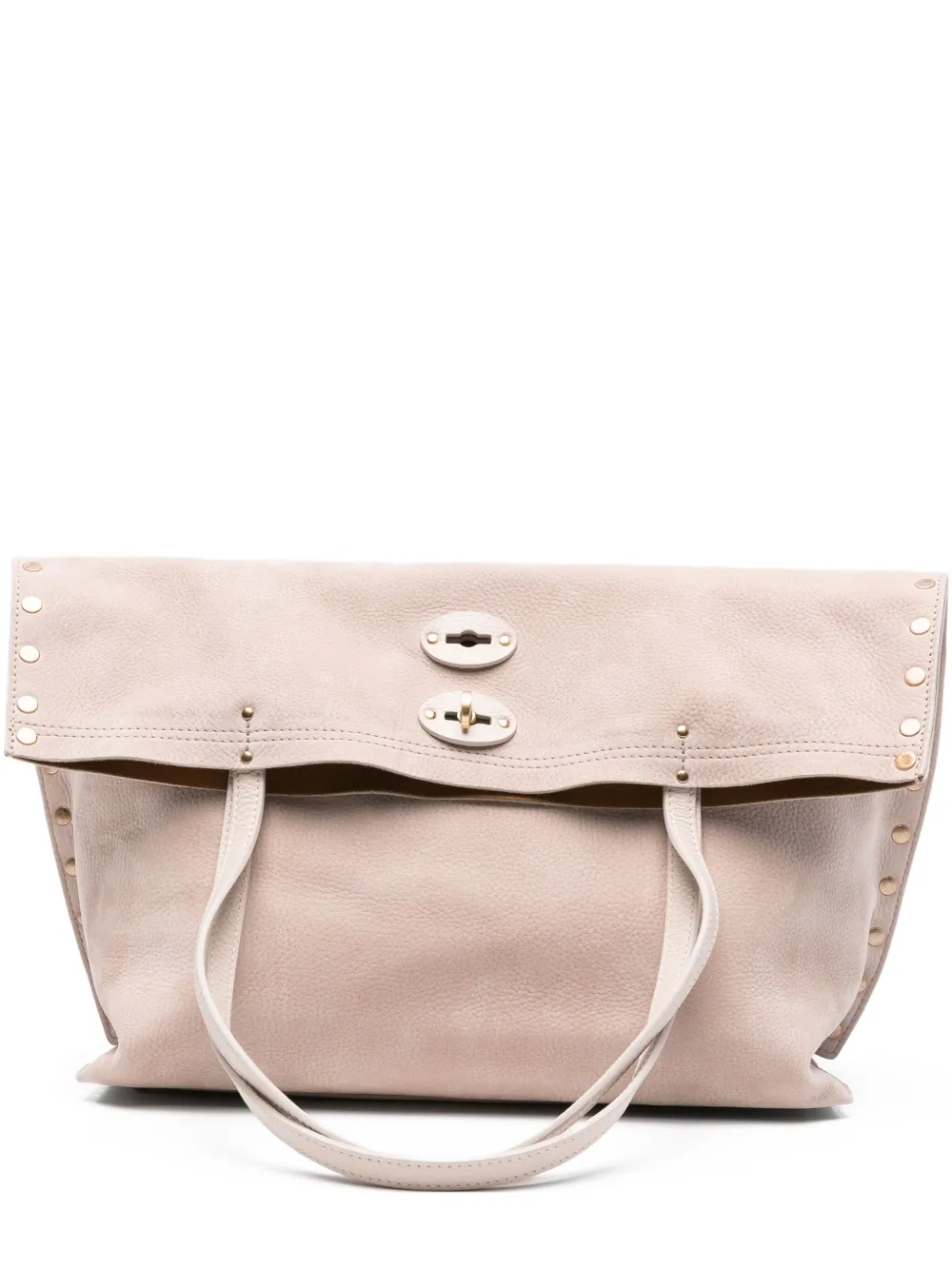 Сумка-тоут A'spasso среднего размера с заклепками Zanellato, розовый 
Сумка-тоут A'spasso среднего размера с заклепками Zanellato, розовый