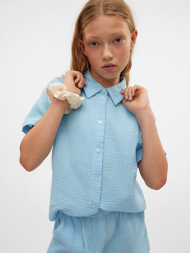 Рубашка Vero Moda Girl, светло-синий
Рубашка Vero Moda Girl, светло-синий