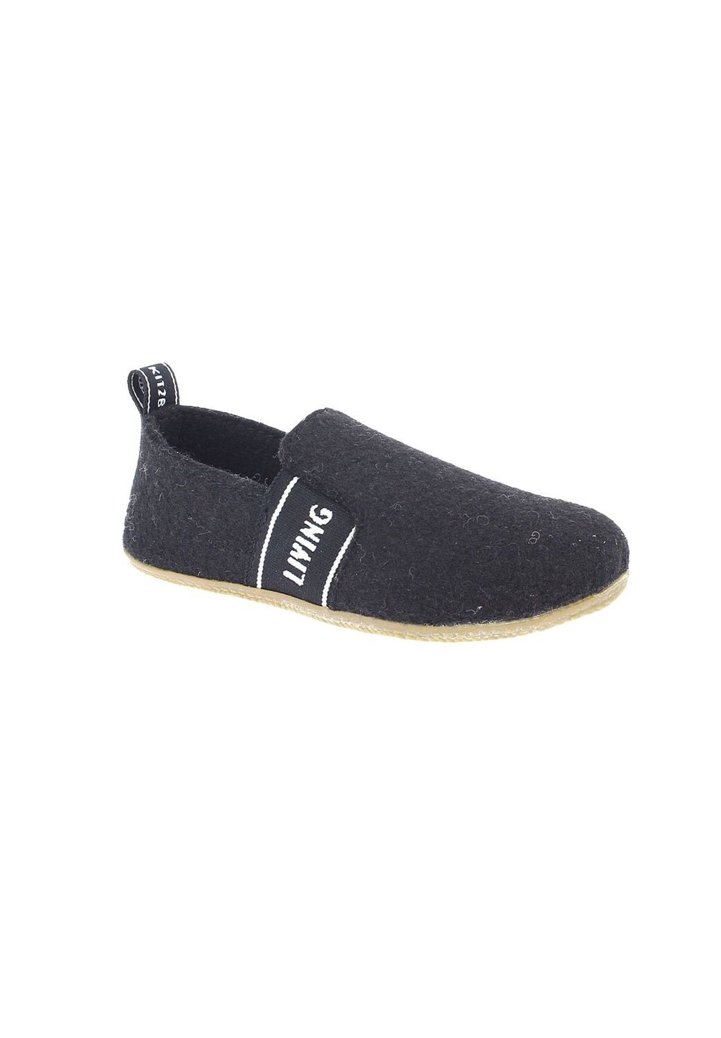 Тапочки Т-модель из фетра Living Kitzbühel, черный
