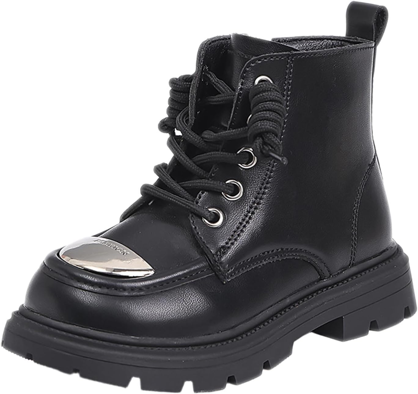 Ctreela Детские/Подростковые ботинки на платформе Стильные массивные ботинки с каблуком Ботинки в стиле панк Детские шнурованные ботильоны, Black
Ctreela Детские/Подростковые ботинки на платформе Стильные массивные ботинки с каблуком Ботинки в стиле панк Детские шнурованные ботильоны, Black