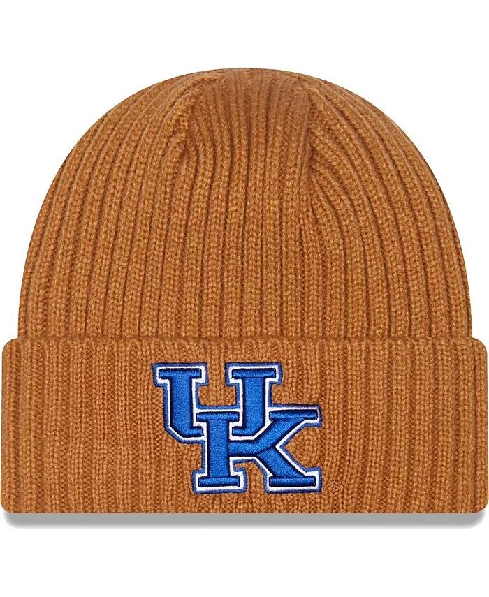 Мужская светло-коричневая классическая вязаная шапка с манжетами Kentucky Wildcats Core New Era, коричневый
Мужская светло-коричневая классическая вязаная шапка с манжетами Kentucky Wildcats Core New Era, коричневый