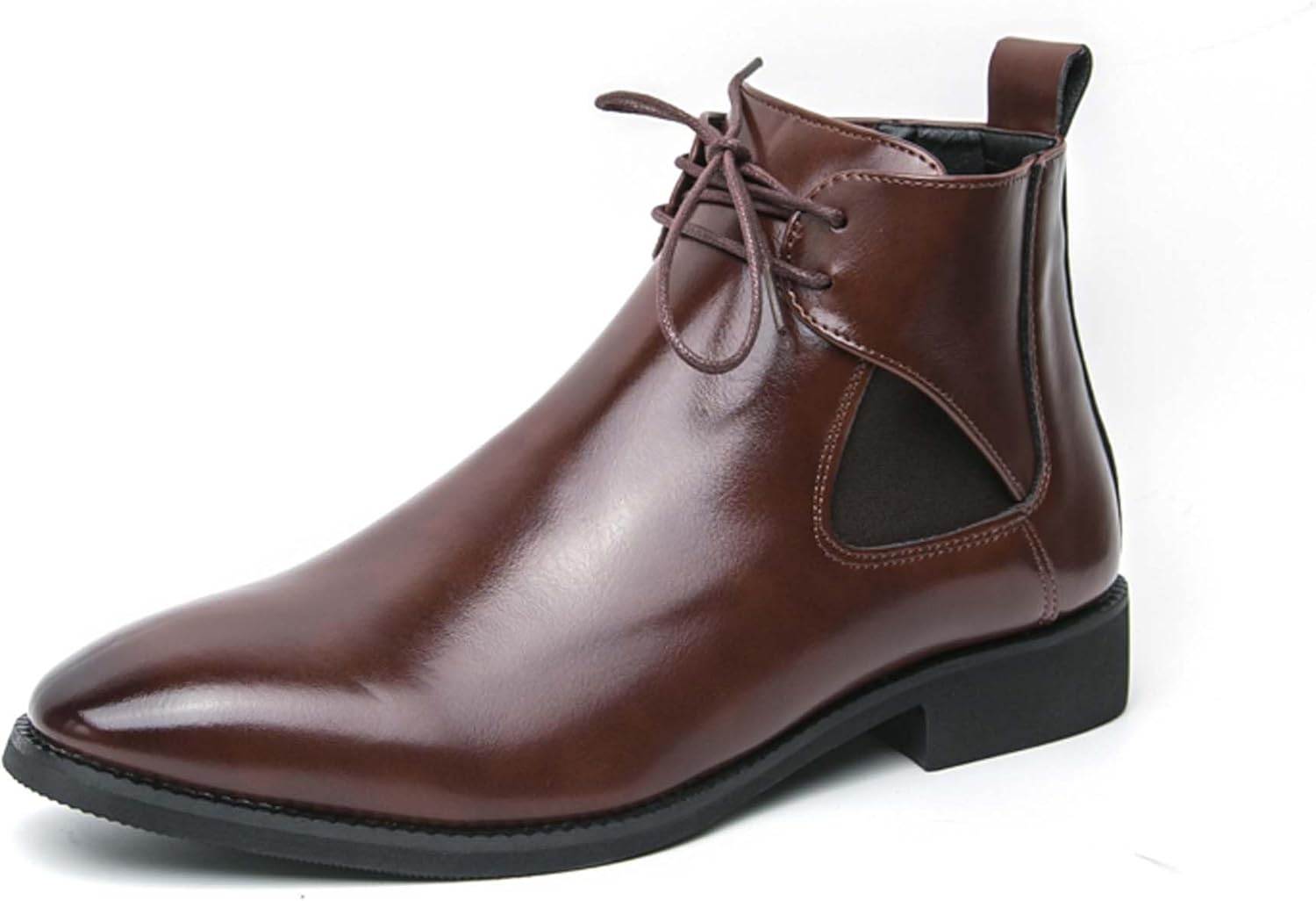 Мужские ботинки челси, модные, на шнуровке, для делового, повседневного, формального стиля, классические ботинки-чукка, униформа, деловые костюмы, для конференций, свадеб, банкетов, костюмы, высокие кожаные туфли Generic, коричневый
Мужские ботинки челси, модные, на шнуровке, для делового, повседневного, формального стиля, классические ботинки-чукка, униформа, деловые костюмы, для конференций, свадеб, банкетов, костюмы, высокие кожаные туфли Generic, коричневый