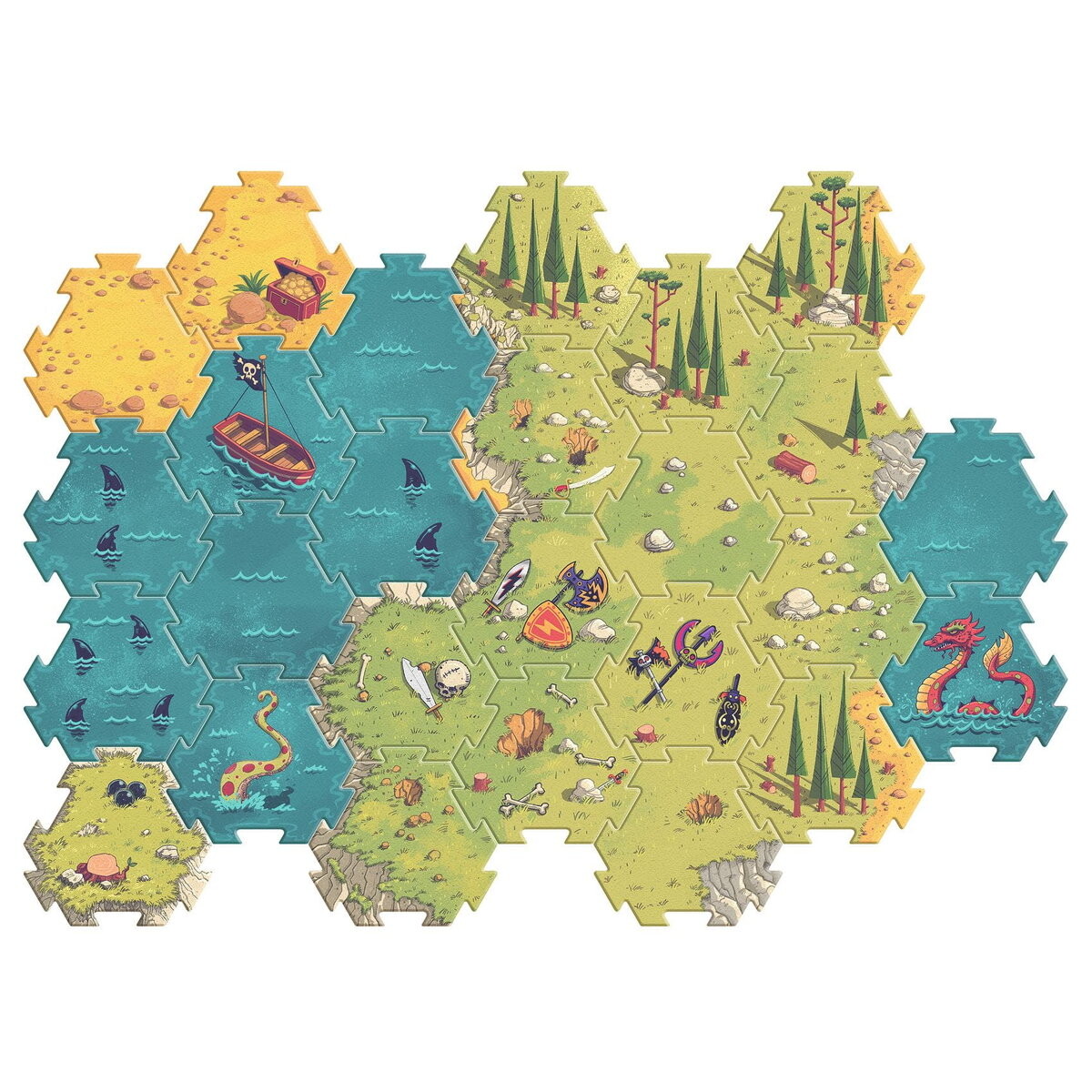 Картонный пазл BITWA Arty Toys DJ06847 Djeco
Картонный пазл BITWA Arty Toys DJ06847 Djeco