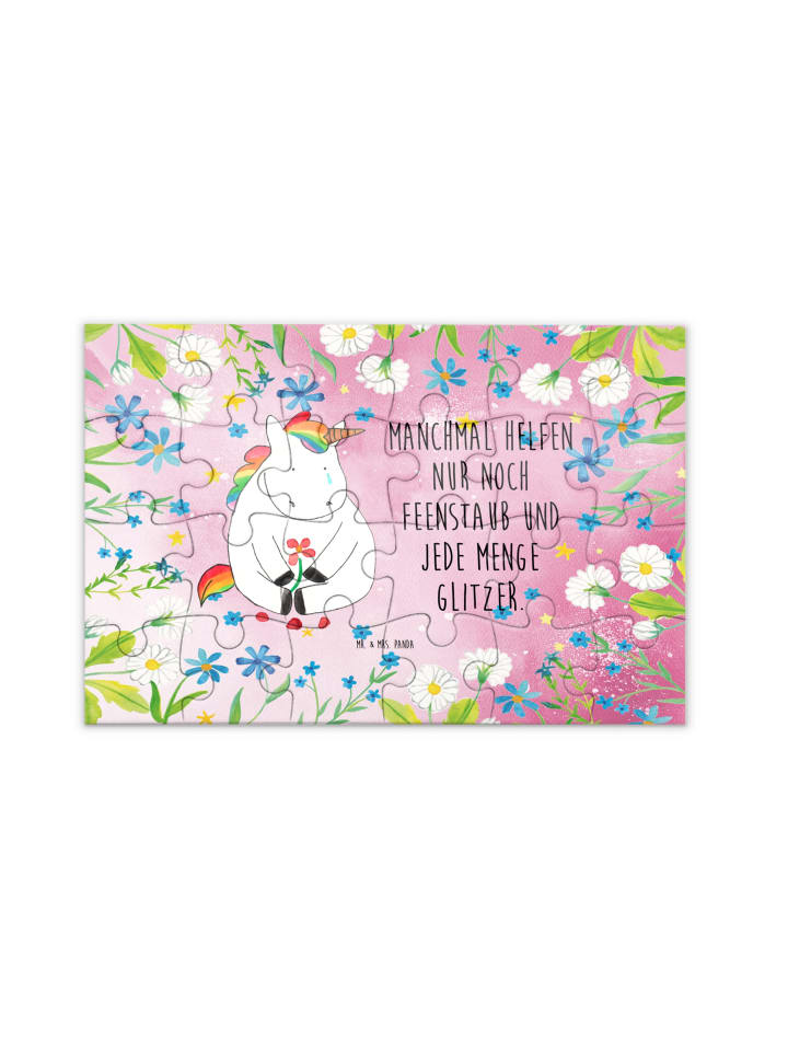 Mr. & Mrs. Panda Пазл «Грустный единорог» с надписью, выполненный в пастельно-красных тонах
Mr. & Mrs. Panda Пазл «Грустный единорог» с надписью, выполненный в пастельно-красных тонах