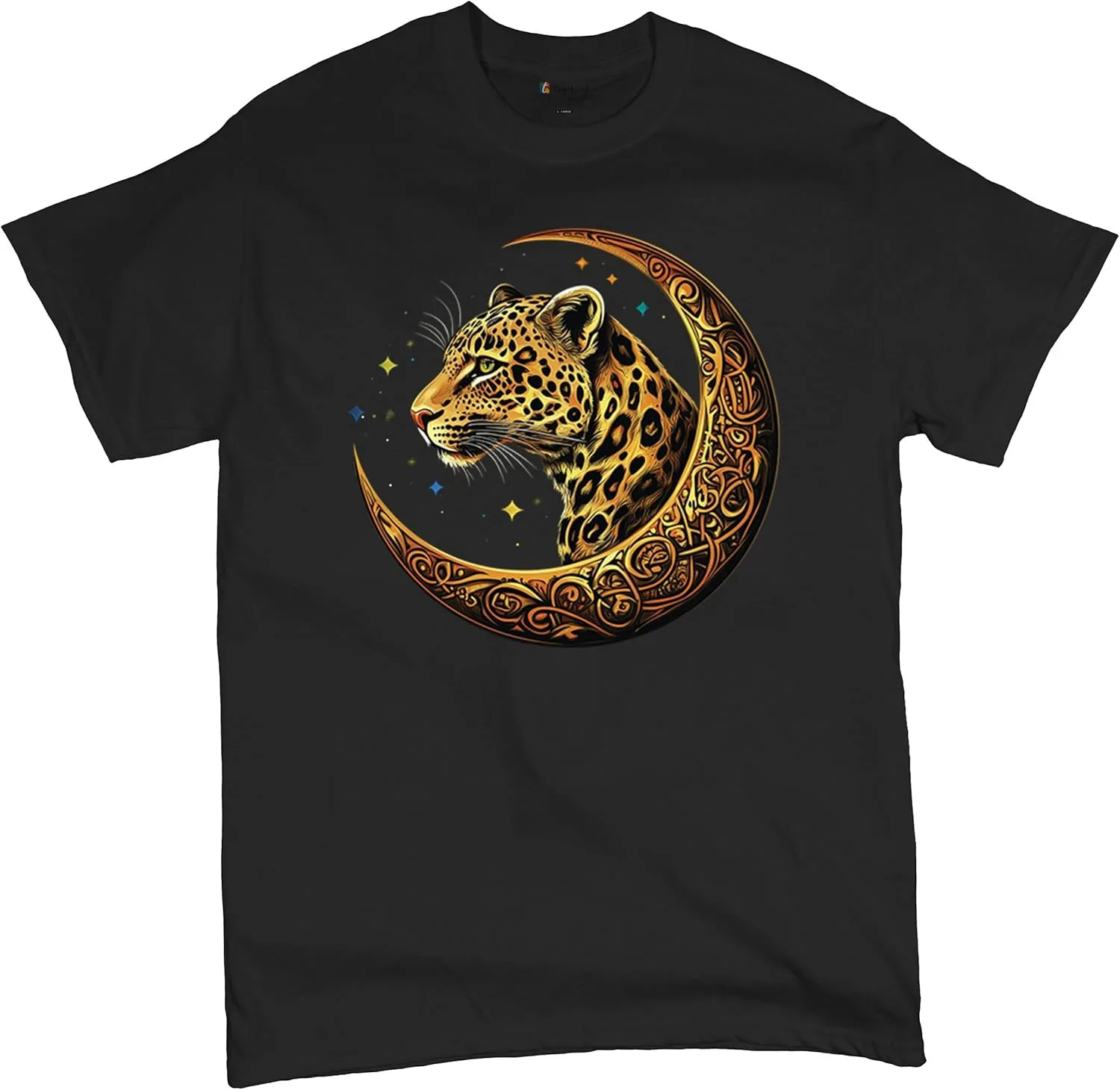 Футболка мужская Celtic Moon Leopard, Nordic Tribal Tee Hunt
Футболка мужская Celtic Moon Leopard, Nordic Tribal Tee Hunt
