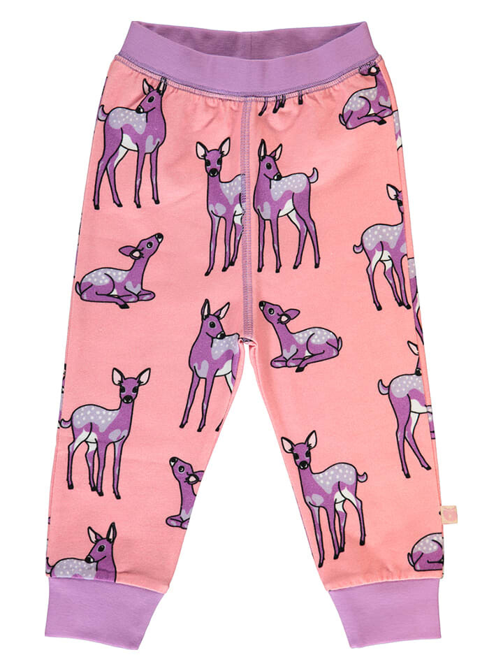Спортивные штаны Småfolk Sweathose Rehe, цвет Rosa/Lila 
Спортивные штаны Småfolk Sweathose Rehe, цвет Rosa/Lila
