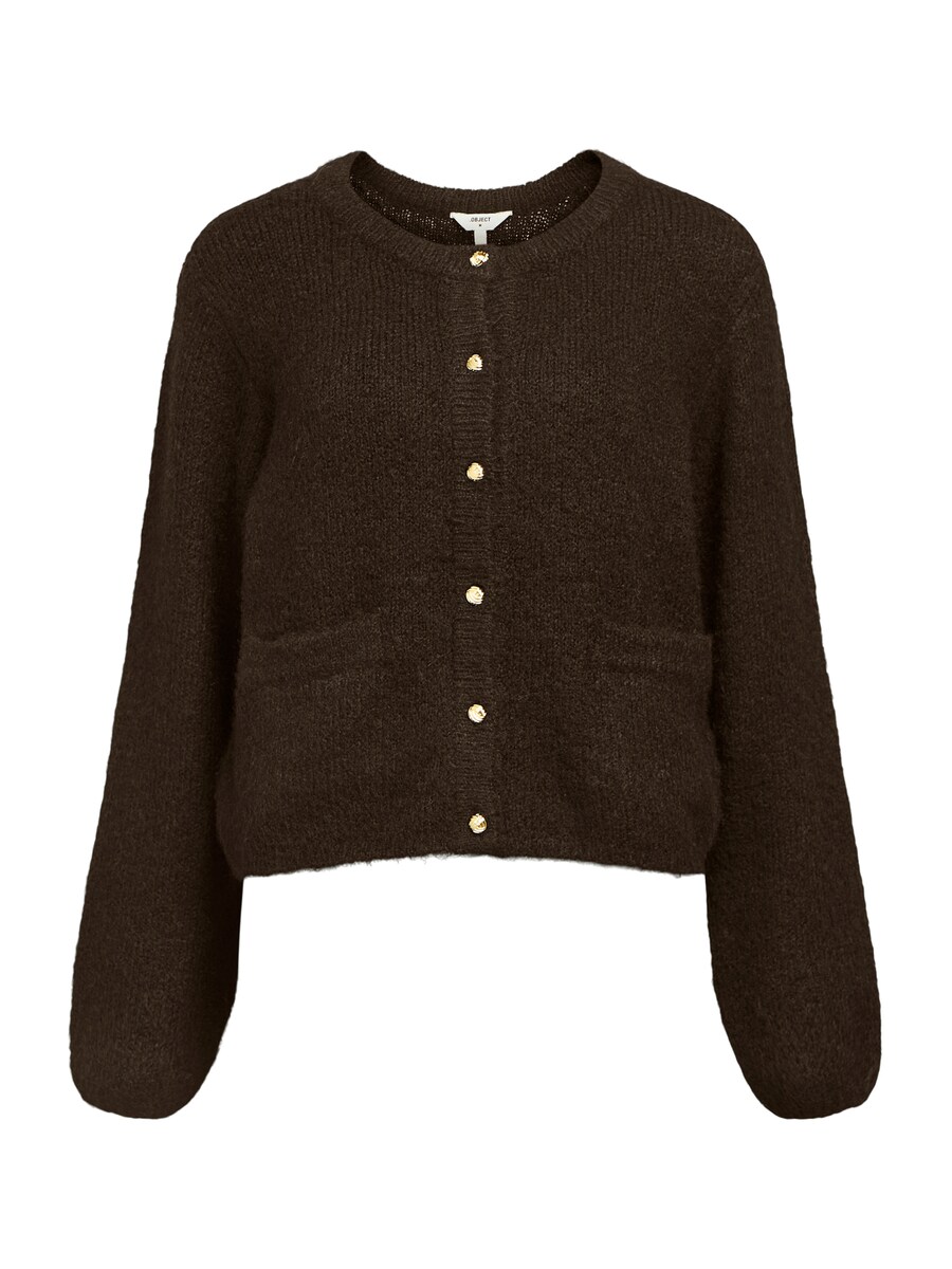 Вязаный кардиган OBJECT SAGGIA, Chocolate
Вязаный кардиган OBJECT SAGGIA, Chocolate