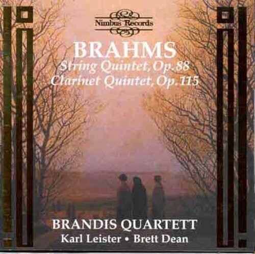 CD диск Brahms / Brandis Quartet / Leister / Dean: String Quintet Op 88 / Clarinet Quintet Op 115
CD диск Brahms / Brandis Quartet / Leister / Dean: String Quintet Op 88 / Clarinet Quintet Op 115