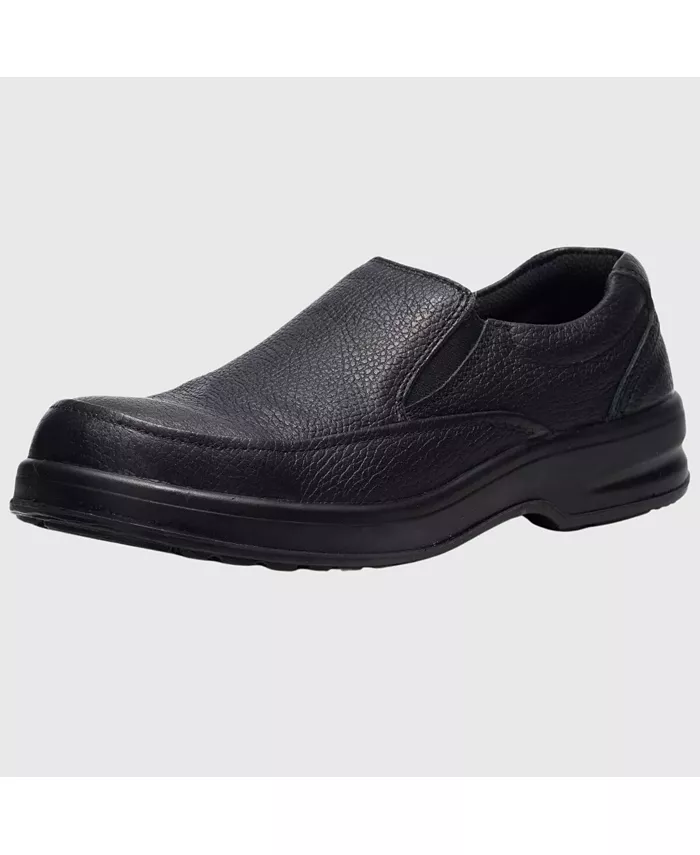 Мужские рабочие туфли Arbete с противоскользящей подошвой, из натуральной кожи, без шнуровки, лоферы Alpine Swiss, черный
Мужские рабочие туфли Arbete с противоскользящей подошвой, из натуральной кожи, без шнуровки, лоферы Alpine Swiss, черный