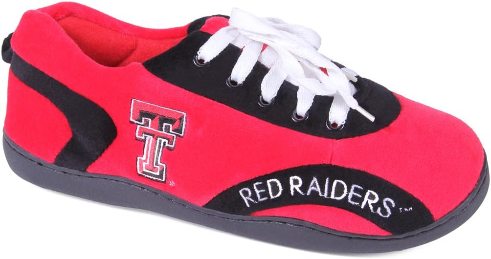 Тапочки Comfy Feet NCAA для использования дома и на улице, Texas Tech Red Raiders
Тапочки Comfy Feet NCAA для использования дома и на улице, Texas Tech Red Raiders