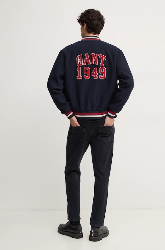 Куртка-бомбер шерстяная Gant, темно-синий
Куртка-бомбер шерстяная Gant, темно-синий