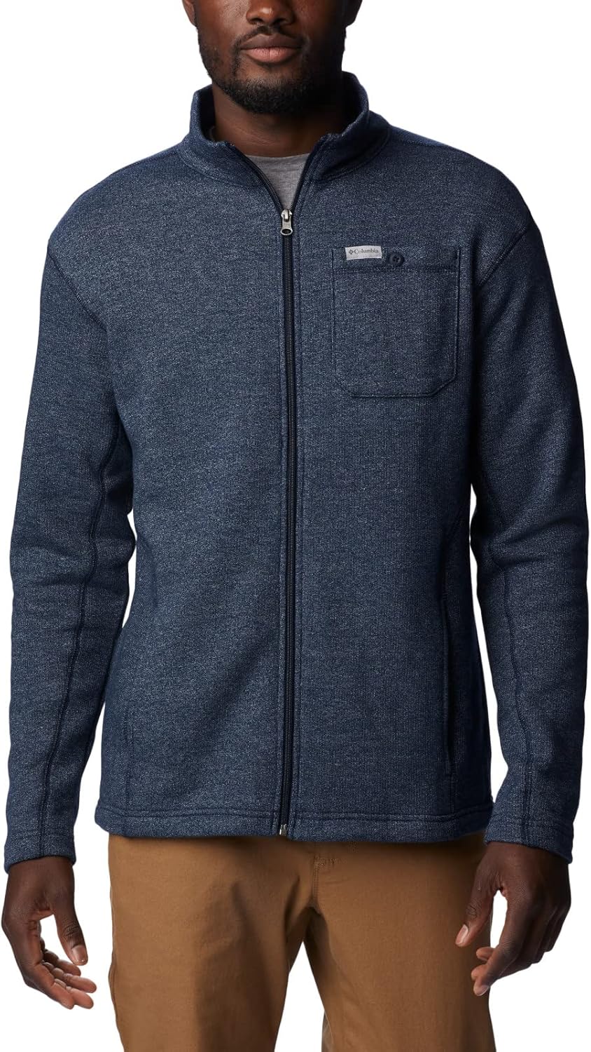 Columbia мужская куртка Hart Mountain Full Zip, Collegiate Navy Heather
Columbia мужская куртка Hart Mountain Full Zip, Collegiate Navy Heather