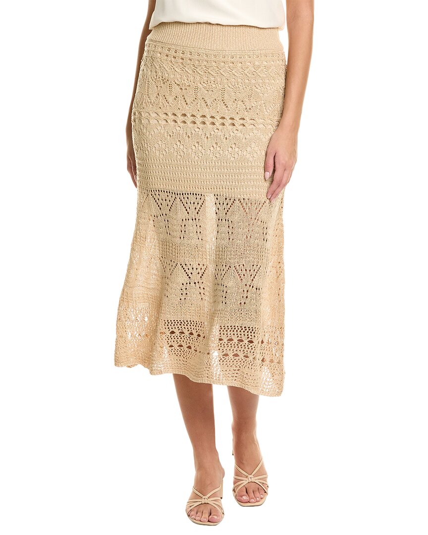 ФАТЕ Ажурная юбка с открытой вязкой FATE, коричневый
ФАТЕ Ажурная юбка с открытой вязкой FATE, коричневый