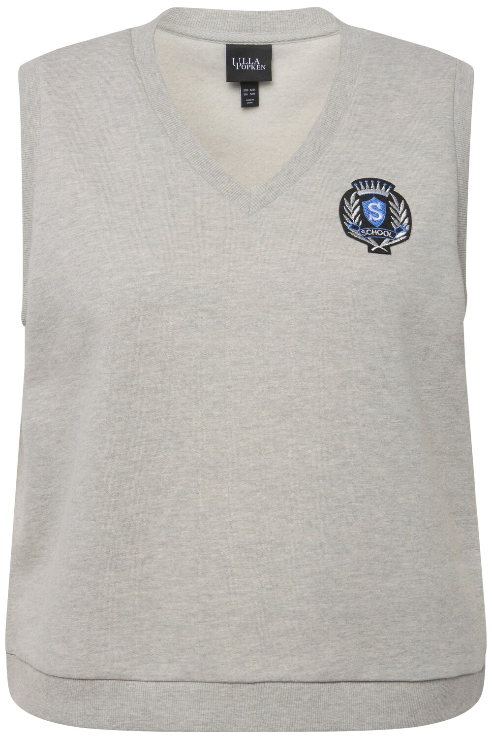 Толстовка Ulla Popken, цвет hellgrau mélange
Толстовка Ulla Popken, цвет hellgrau mélange