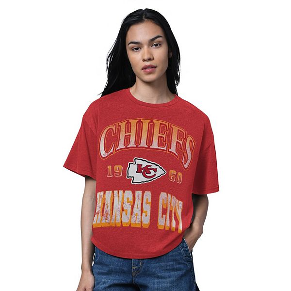 Женская футболка Kansas City Chiefs Hall of Fame оверсайз в цвете вересково-красный Starter
Женская футболка Kansas City Chiefs Hall of Fame оверсайз в цвете вересково-красный Starter
