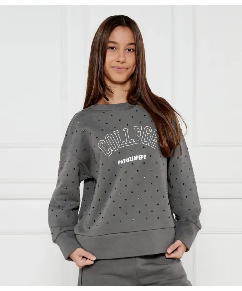 Толстовка Loose fit Patrizia Pepe, серый
Толстовка Loose fit Patrizia Pepe, серый