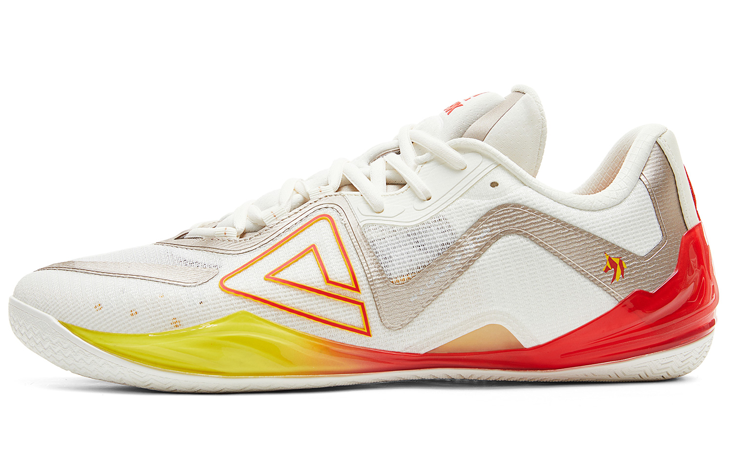 PEAK Баскетбольные кроссовки с амортизацией, защитой от отскока, износостойкие, нескользящие, низкие, мужские, молочно-бело-красные
PEAK Баскетбольные кроссовки с амортизацией, защитой от отскока, износостойкие, нескользящие, низкие, мужские, молочно-бело-красные