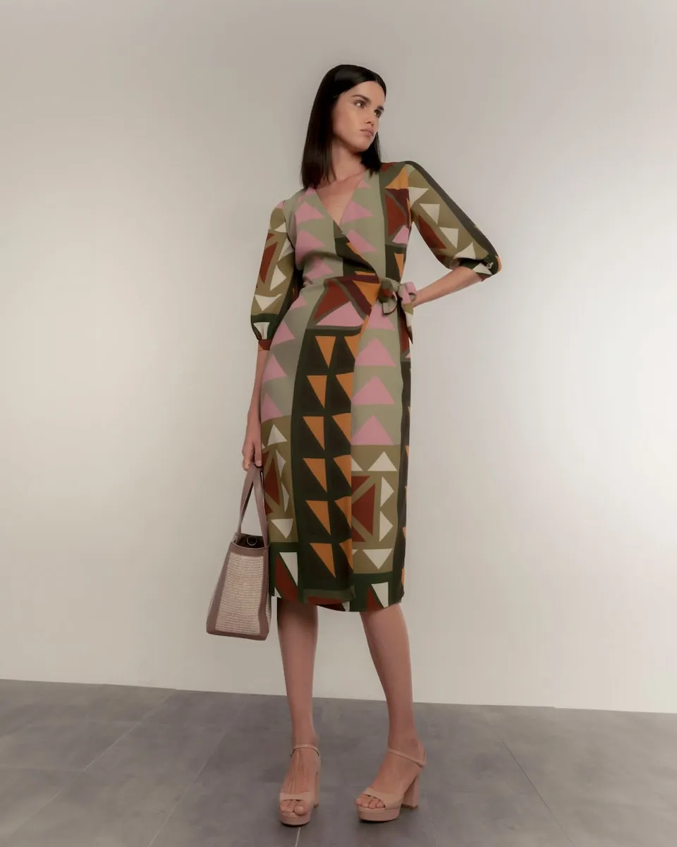 Этнический принтованный рубашечный сарафан Dolores Promesas, многоцветный
Этнический принтованный рубашечный сарафан Dolores Promesas, многоцветный