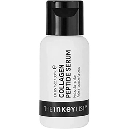 The Inkey List Сыворотка с коллагеновыми пептидами для упругой и эластичной кожи, для уменьшения тонких линий и морщин 30 мл
The Inkey List Сыворотка с коллагеновыми пептидами для упругой и эластичной кожи, для уменьшения тонких линий и морщин 30 мл