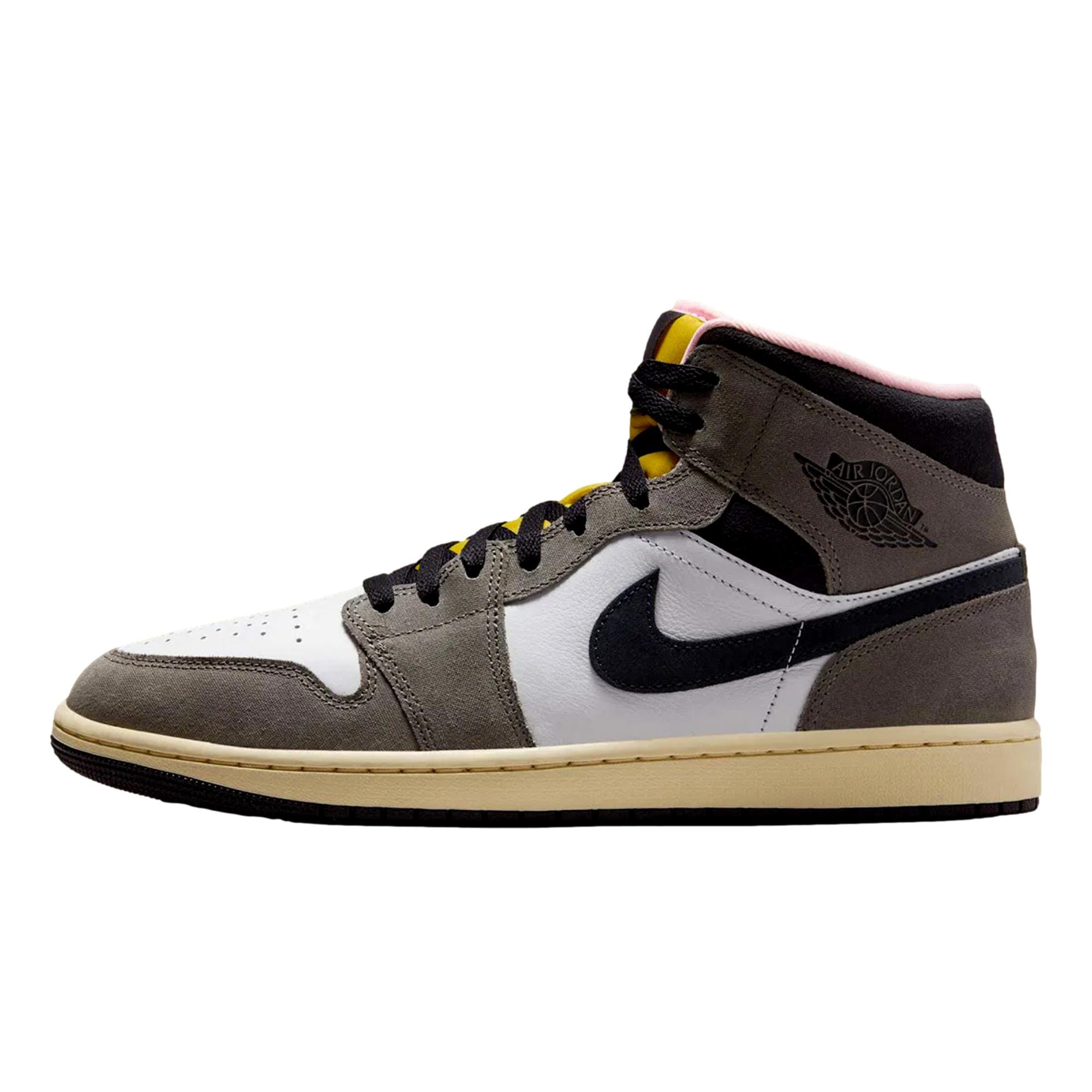 Кроссовки Nike Air Jordan 1 Mid SE White / Oil серый - Cave Stone HQ2011-100 Men's Nike, серый
Кроссовки Nike Air Jordan 1 Mid SE White / Oil серый - Cave Stone HQ2011-100 Men's Nike, серый