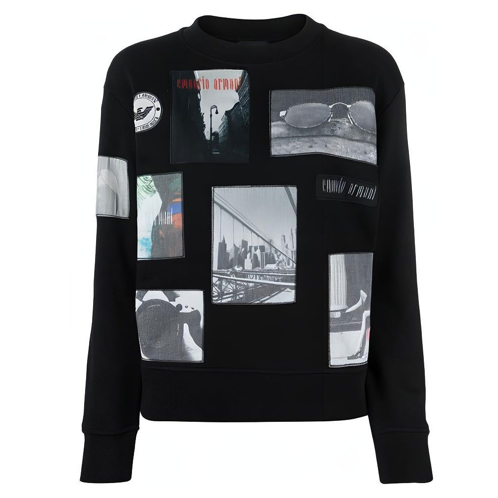 Свитшот мужской черный EMPORIO ARMANI
Свитшот мужской черный EMPORIO ARMANI