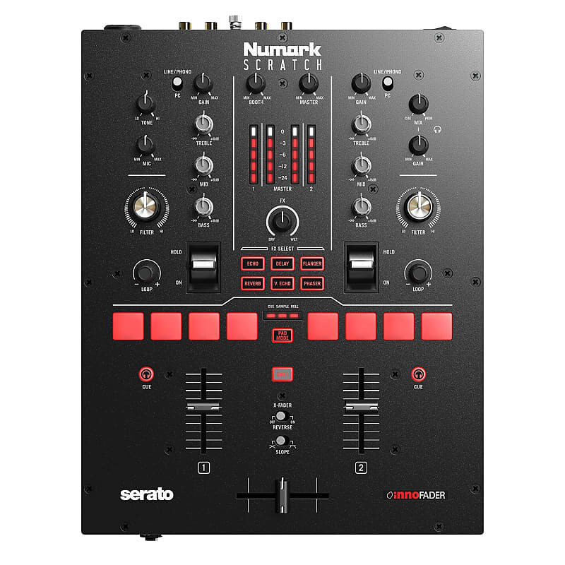 Микшер Numark Numark Scratch 24 Bit 2-Channel DJ Mixer
Микшер Numark Numark Scratch 24 Bit 2-Channel DJ Mixer