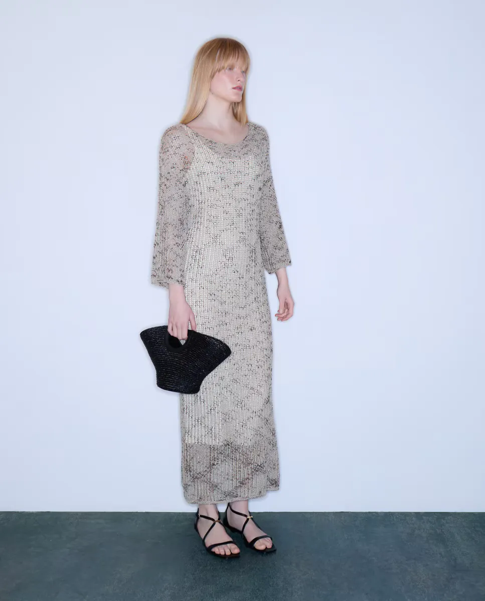 Трикотажное платье с длинным рукавом Woman Limited El Corte Inglés, коричневый
Трикотажное платье с длинным рукавом Woman Limited El Corte Inglés, коричневый