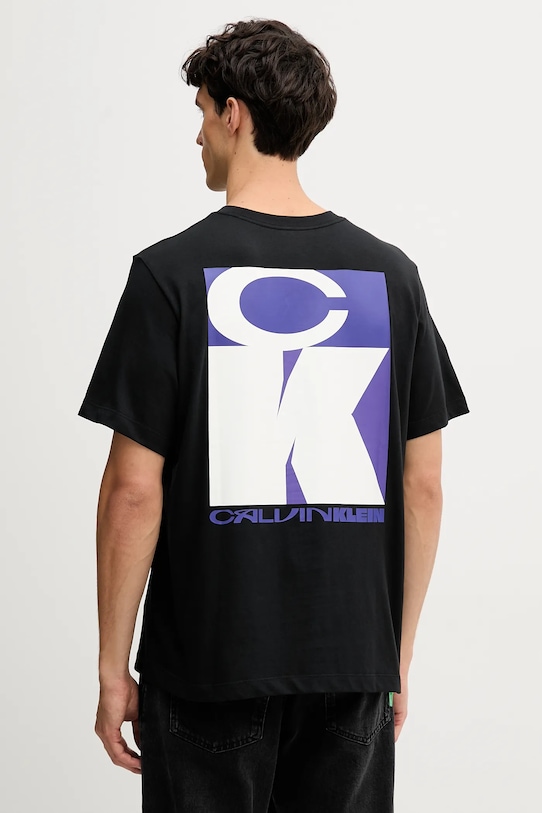 Хлопковая футболка Calvin Klein Jeans, черный
Хлопковая футболка Calvin Klein Jeans, черный