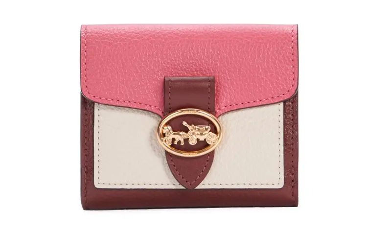 COACH Кожаный клатч-кошелек Georgie God Of Wine для женщин, розовый и красный белый
COACH Кожаный клатч-кошелек Georgie God Of Wine для женщин, розовый и красный белый