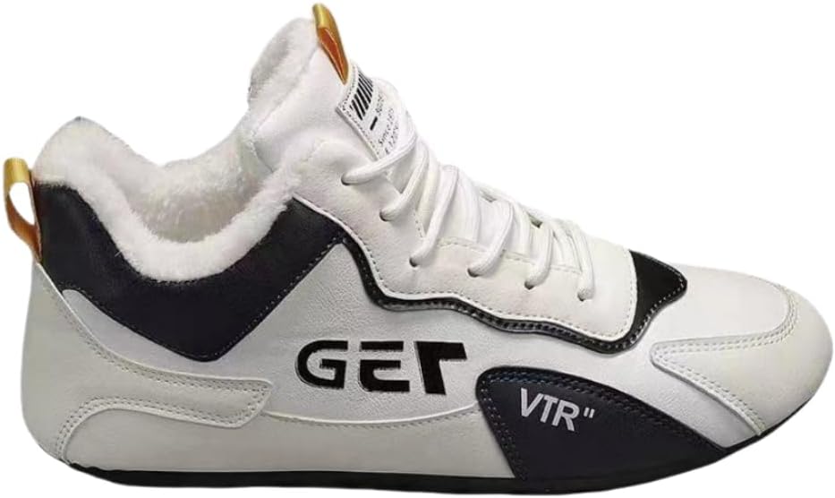 Мужские зимние спортивные снежные ботинки Hhhchpm с теплой флисовой подкладкой, ботинки до щиколотки, повседневный уличный стиль для осенне-зимней носки, белый
Мужские зимние спортивные снежные ботинки Hhhchpm с теплой флисовой подкладкой, ботинки до щиколотки, повседневный уличный стиль для осенне-зимней носки, белый