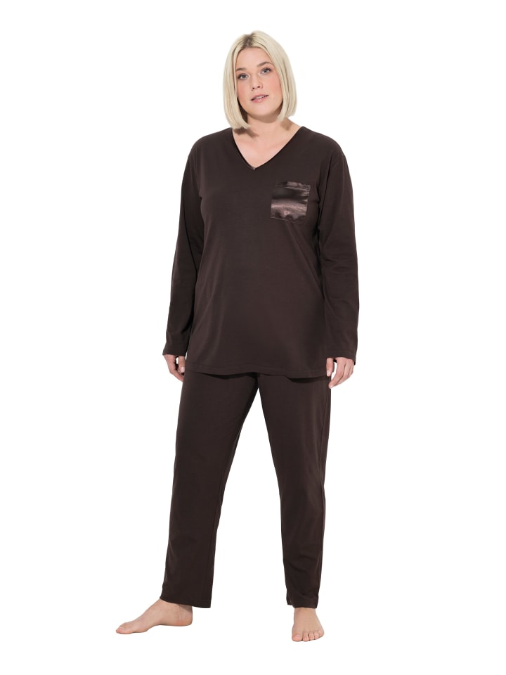 Ulla Popken Пижама цвета сосновой коричневой
Ulla Popken Пижама цвета сосновой коричневой