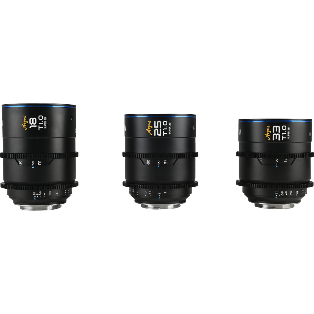 Venus Optics Laowa Argus S35 Cine 3-Lens Set (Sony E)
Venus Optics Laowa Argus S35 Cine 3-Lens Set (Sony E)