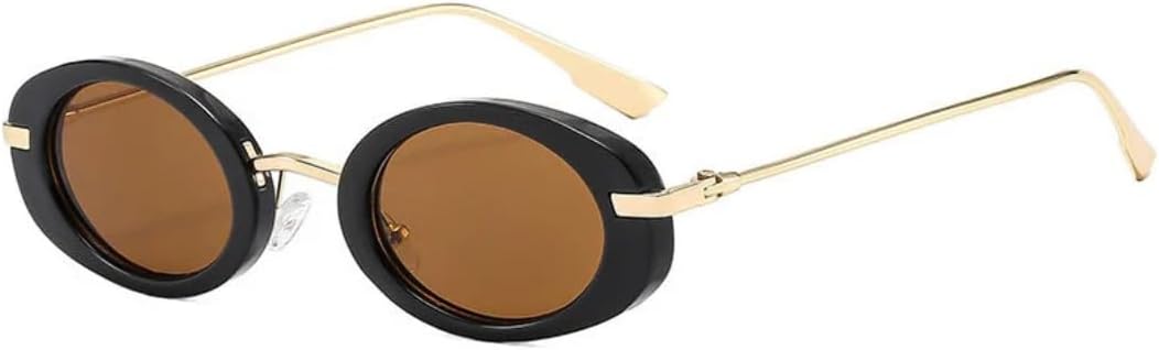 Солнцезащитные очки с защитой UV400 | Овальная металлическая оправа в стиле панк | для женщин и мужчин, для занятий спортом на открытом воздухе и вождения DSVIGF, Black-brown
Солнцезащитные очки с защитой UV400 | Овальная металлическая оправа в стиле панк | для женщин и мужчин, для занятий спортом на открытом воздухе и вождения DSVIGF, Black-brown