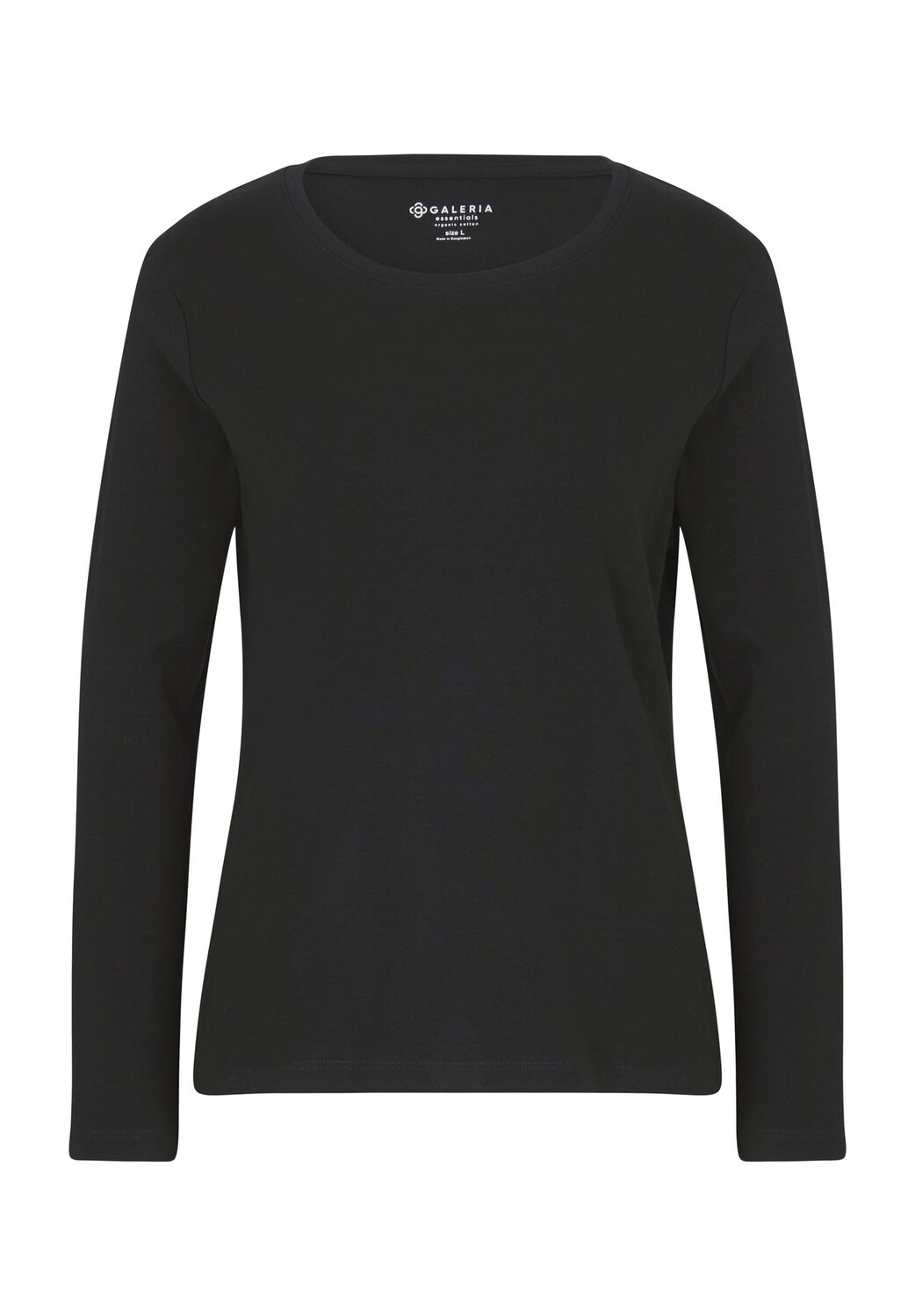 Рубашка с длинными рукавами Эйла, круглый вырез, женская Galeria, черный
Рубашка с длинными рукавами Эйла, круглый вырез, женская Galeria, черный