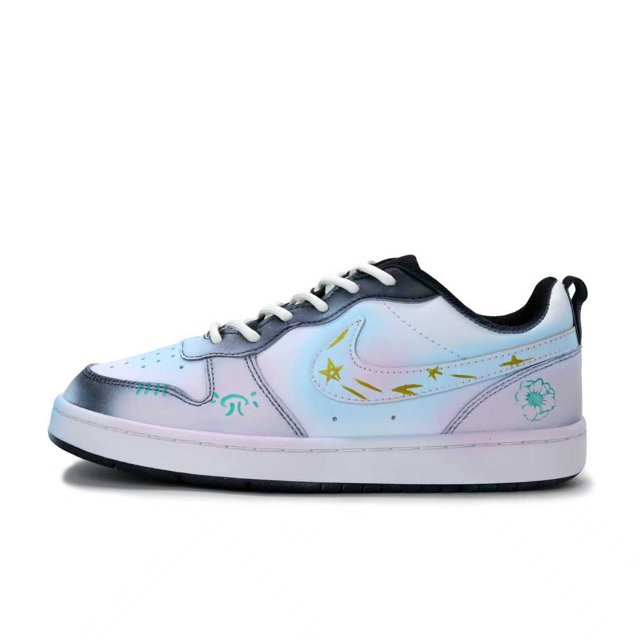 Nike Кроссовки court borough cloud velvet устойчивые к истиранию дышащие низкие скейтбордские синий золотой зеленый kids'
Nike Кроссовки court borough cloud velvet устойчивые к истиранию дышащие низкие скейтбордские синий золотой зеленый kids'