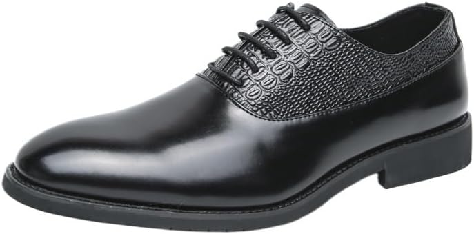 Мужские классические оксфорды, шнуровка, деловые кожаные оксфорды, для вождения, комфорт, вечеринки, свадьбы Zestrelax, черный
Мужские классические оксфорды, шнуровка, деловые кожаные оксфорды, для вождения, комфорт, вечеринки, свадьбы Zestrelax, черный