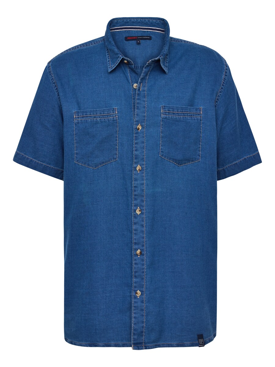 Рубашка на пуговицах классического кроя PADDOCKS, синий деним
Рубашка на пуговицах классического кроя PADDOCKS, синий деним