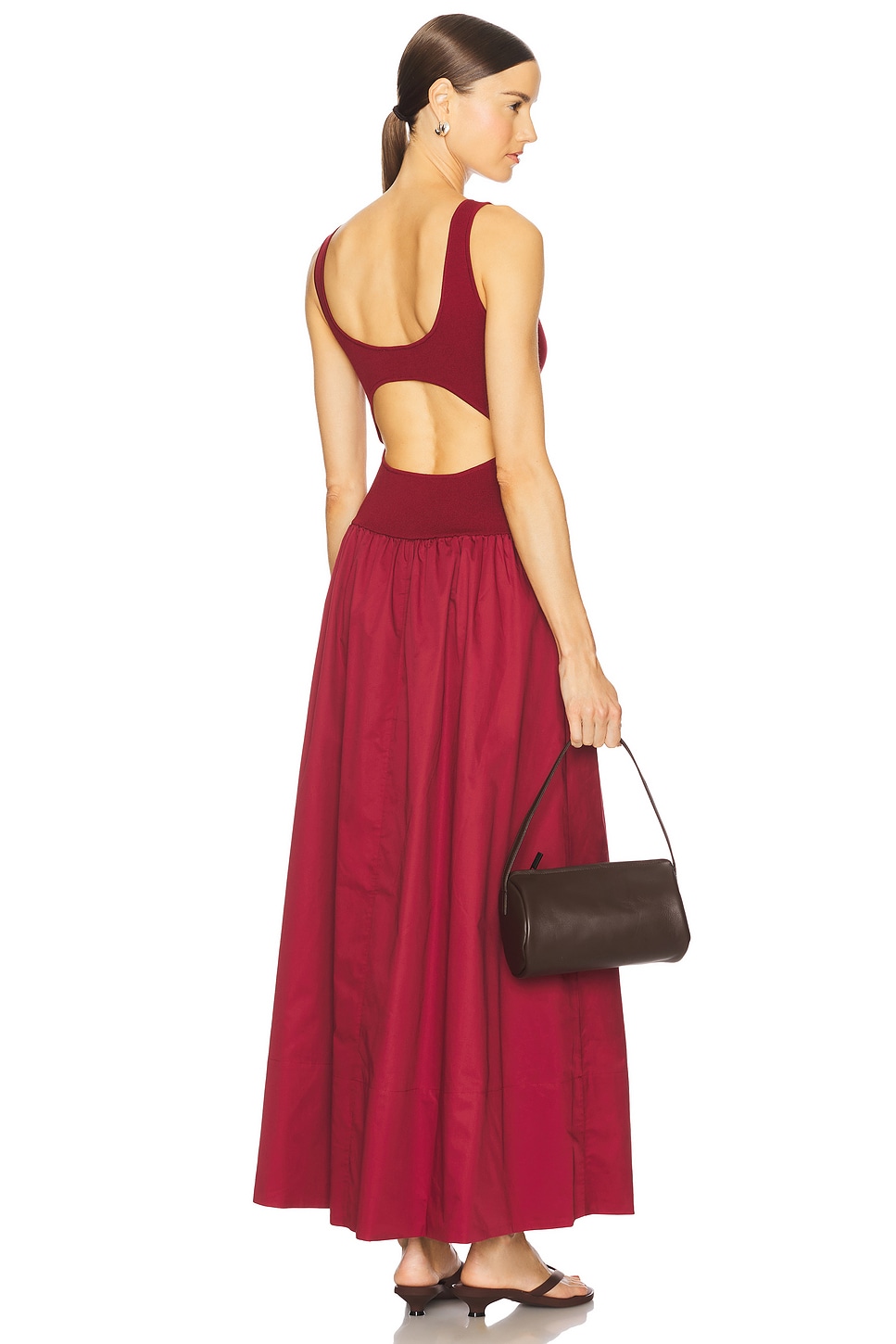 Платье с вырезами на лодочной горловине St. Agni, berry
Платье с вырезами на лодочной горловине St. Agni, berry