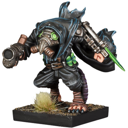 Миниатюра Mantic Games Kings of War 3E: Ratkin - Master Scurrier 
Миниатюра Mantic Games Kings of War 3E: Ratkin - Master Scurrier