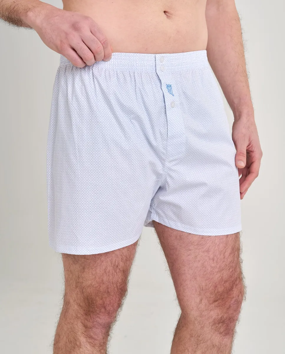 Синие тканевые боксеры El Búho Nocturno
Синие тканевые боксеры El Búho Nocturno