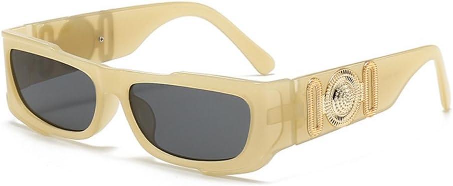 Модные женские солнцезащитные очки в маленькой квадратной оправе 2027 года, для активного отдыха, в стиле хип-хоп, модные очки с защитой от ультрафиолета UV400 MTZJH, C5
Модные женские солнцезащитные очки в маленькой квадратной оправе 2027 года, для активного отдыха, в стиле хип-хоп, модные очки с защитой от ультрафиолета UV400 MTZJH, C5