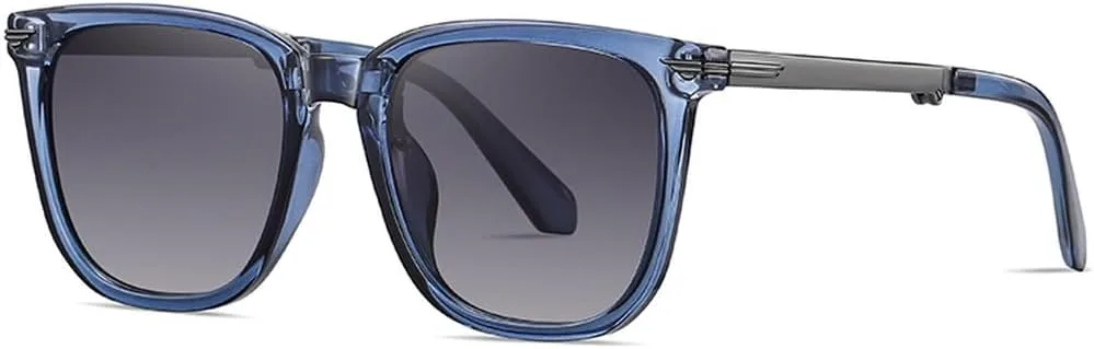 Складные поляризованные солнцезащитные очки для мужчин, полуметаллические, женские солнцезащитные очки UV400, зеленые, синие, унисекс WNCKSQ, Blue With Grey
Складные поляризованные солнцезащитные очки для мужчин, полуметаллические, женские солнцезащитные очки UV400, зеленые, синие, унисекс WNCKSQ, Blue With Grey