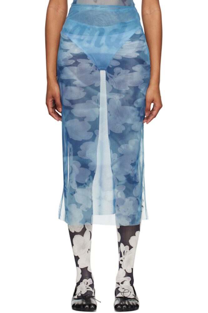 Синяя графическая макси-юбка ELLISS
Синяя графическая макси-юбка ELLISS